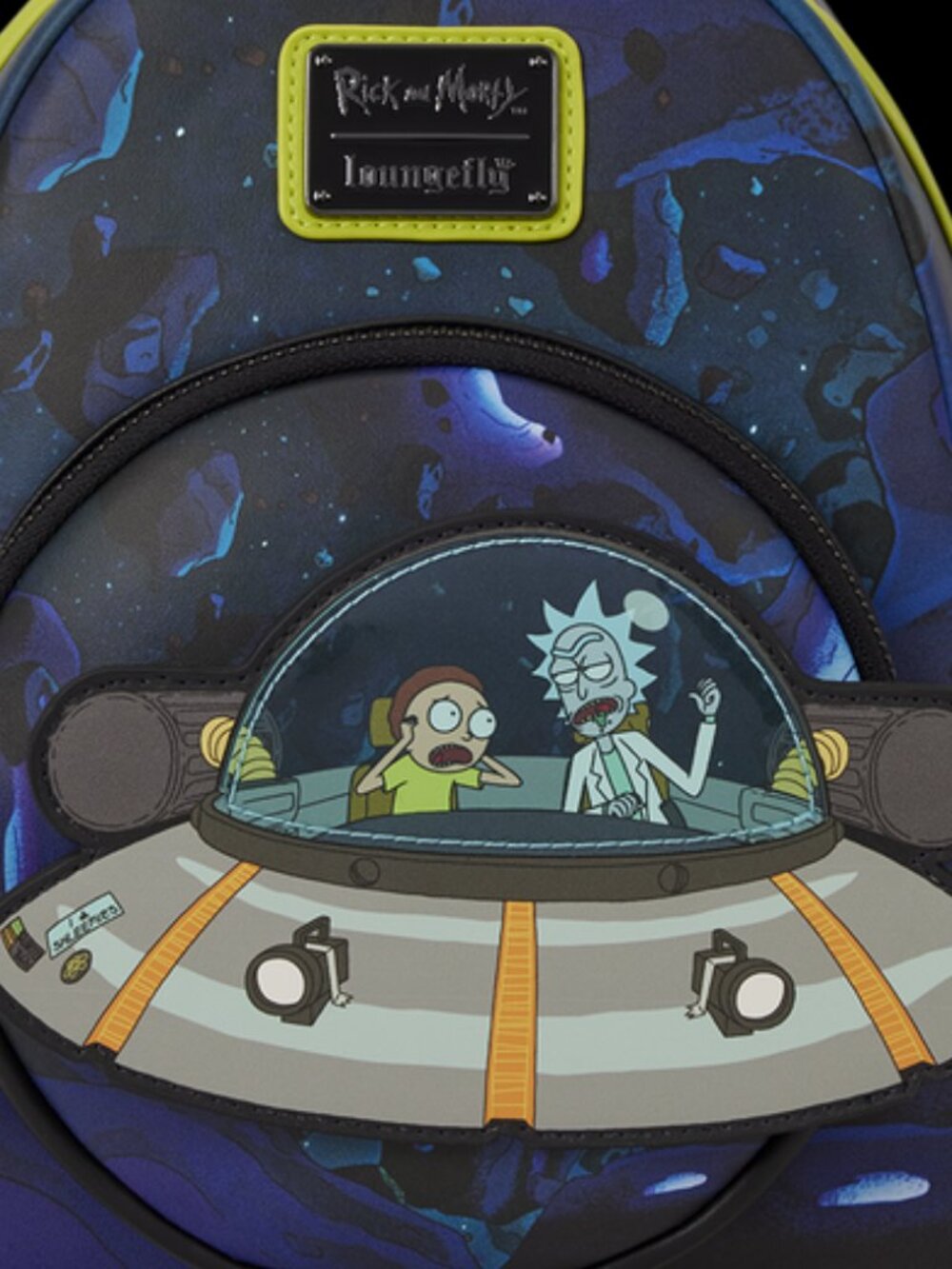 Loungefly Rick and Morty Glow Mini Backpack (NEW/SEALED)